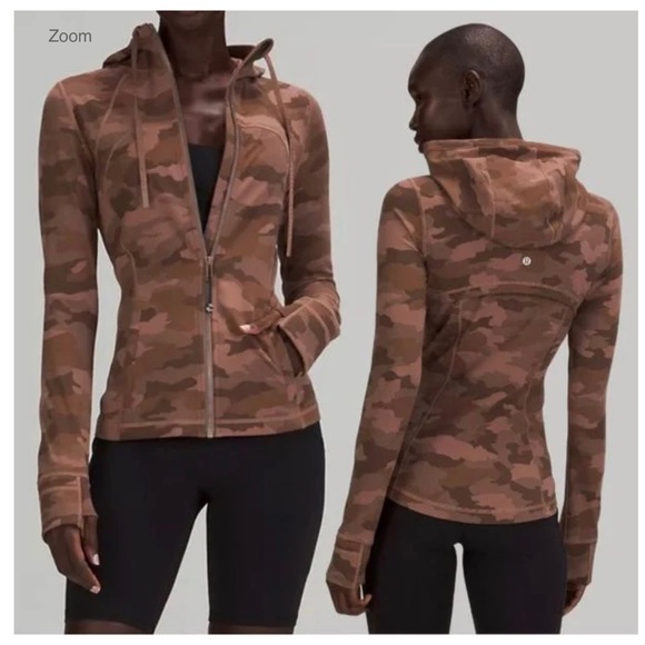 lululemon athletica Tops - Lululemon // EUC Define Jacket Nulu Heritage 365 Camo Roasted Brown Multi SZ 12